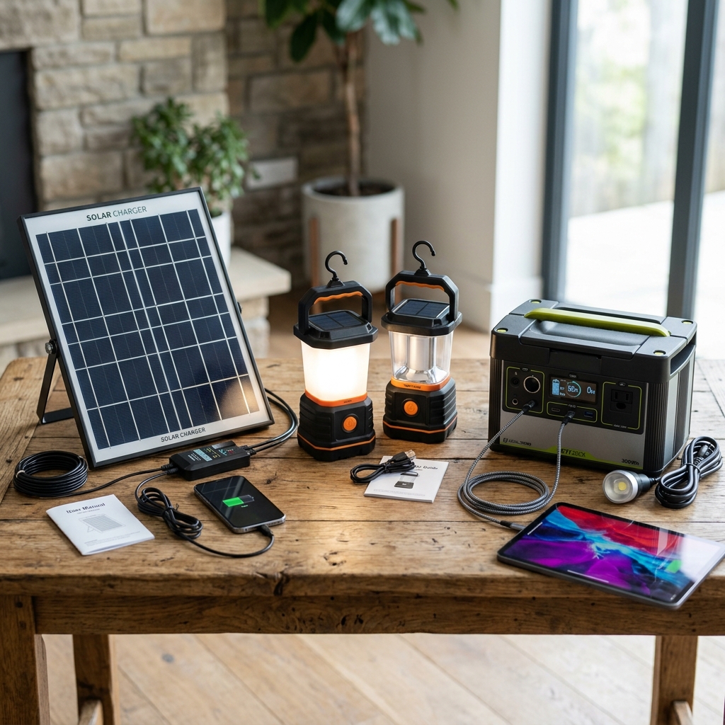 Solar-Powered Equipment, Electric and Electronic Equipment