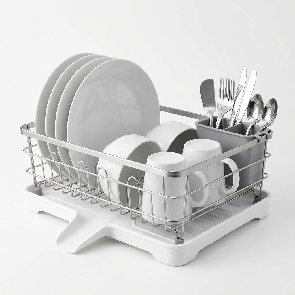 Dish Drainer Basket Compact