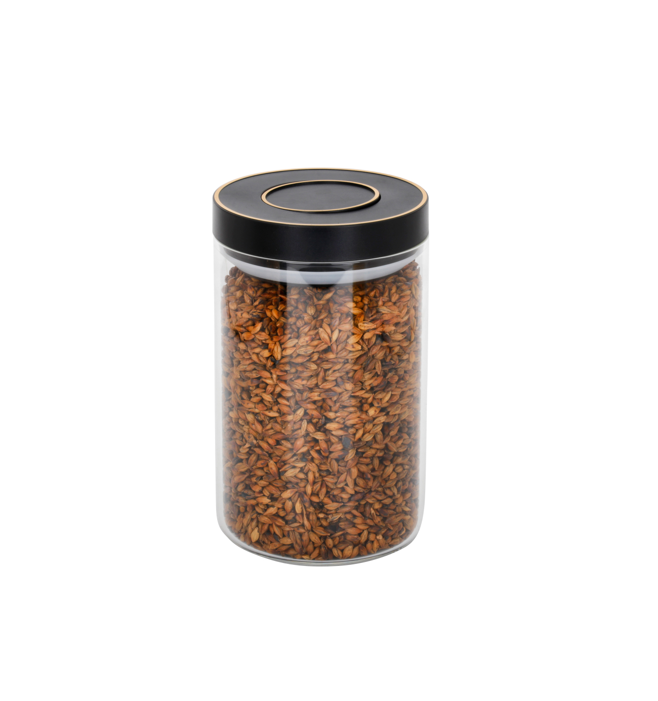 Storage glass bottle - 800 ml, with pressure seal