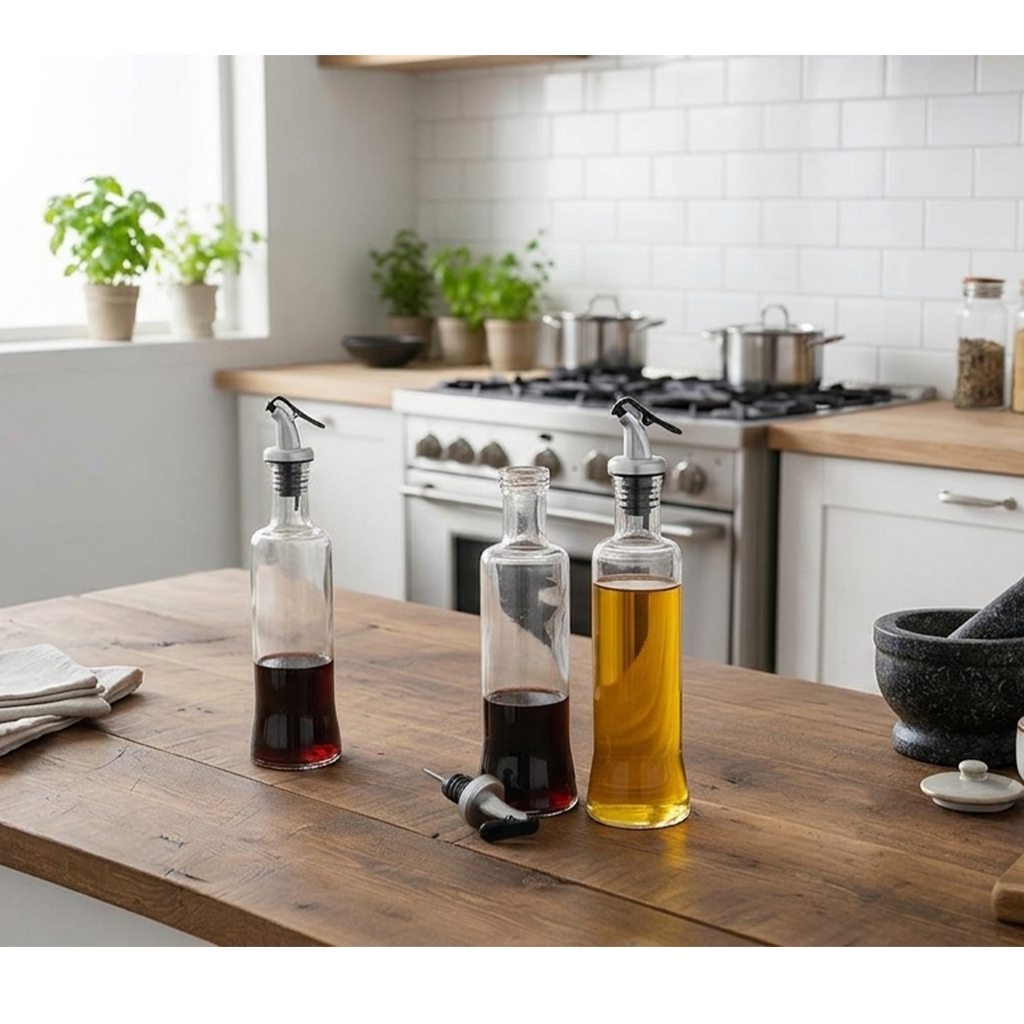 Glass Oil Dispenser - 200ml