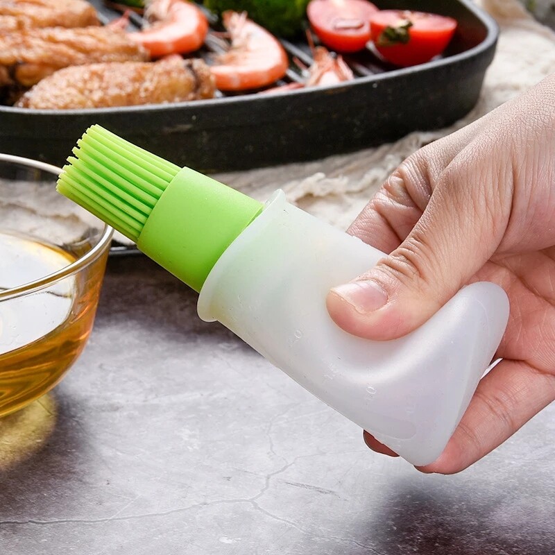 Silicone Oil Brush Bottle