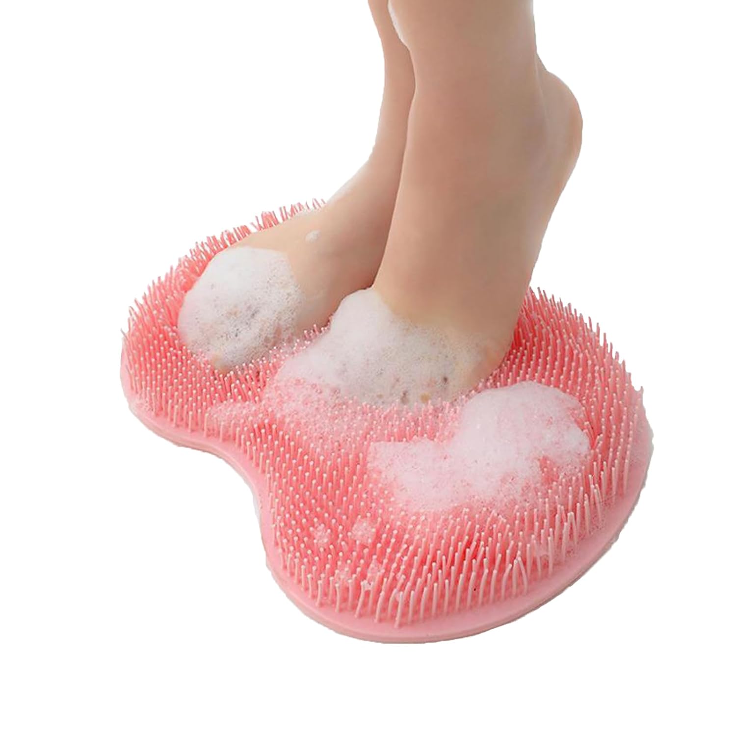 Shower Foot and Back Scrubber Mat with Non-Slip Suction Cups