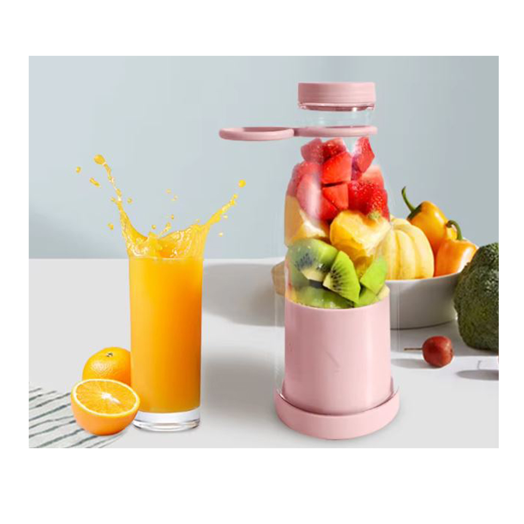 Portable Electric Juicer Bottle/ Mini Blender for Fresh Juice/ Wireless Rechargeable