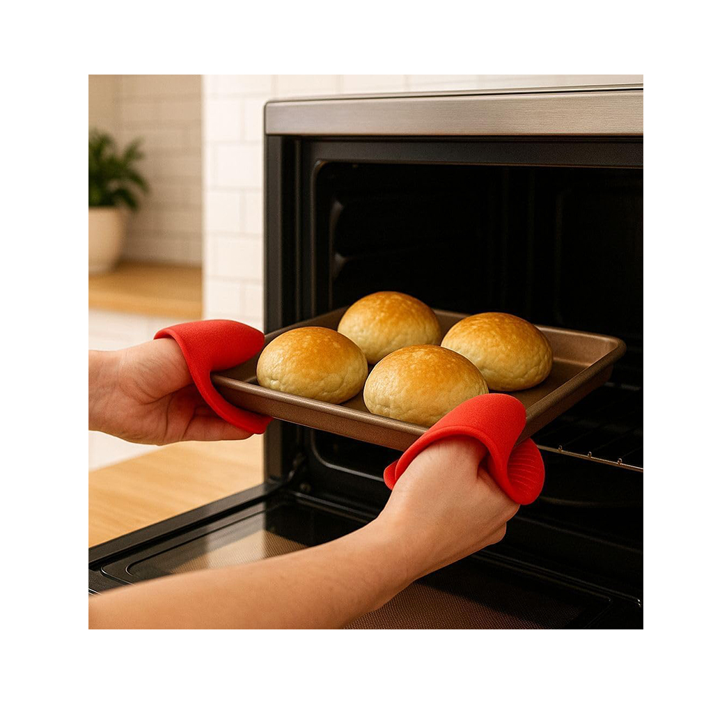 Silicone Oven Mitt/ Heat-Resistant Pot Holder Glove