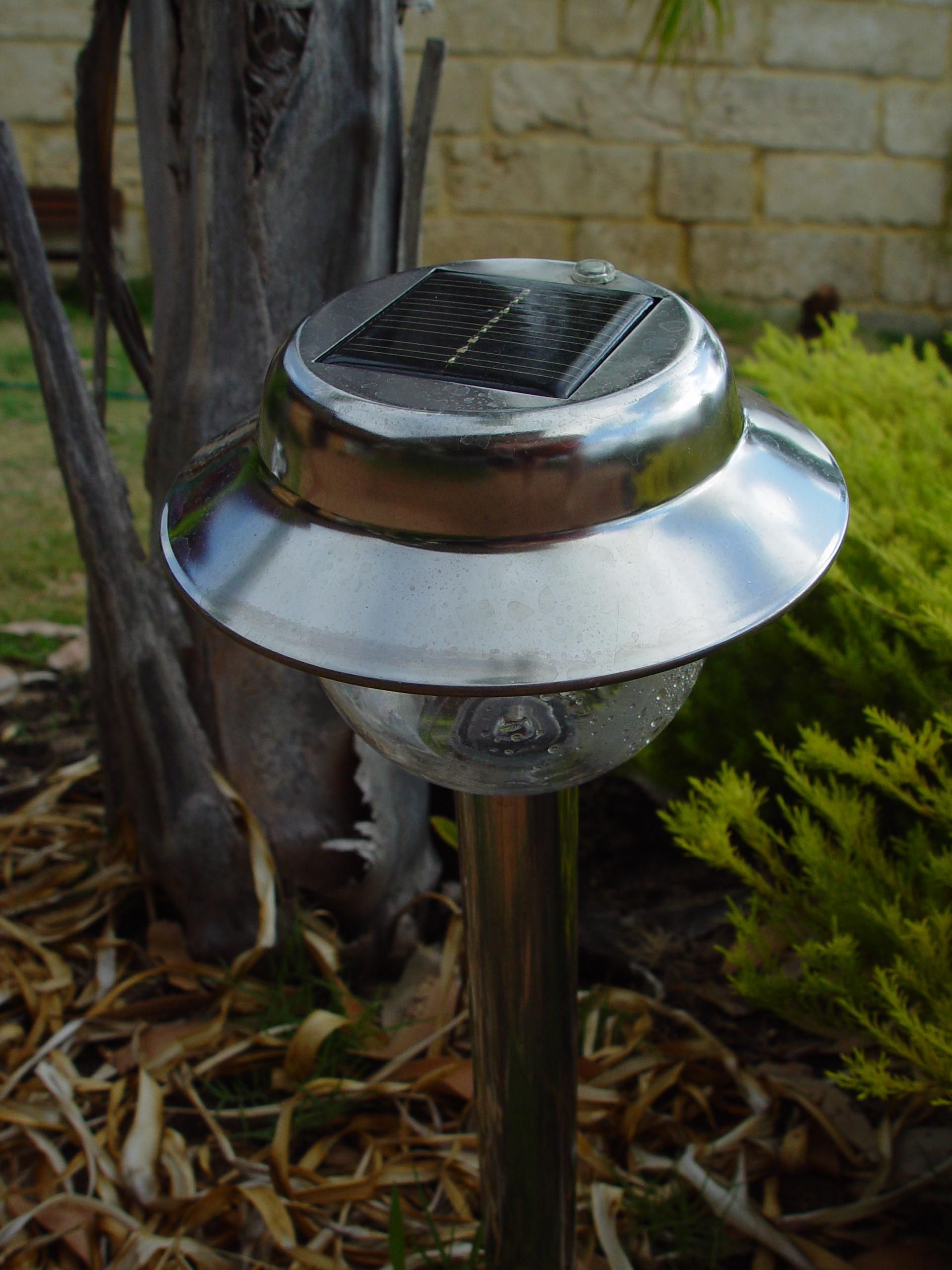 Solar Garden Light Set 4-Piece