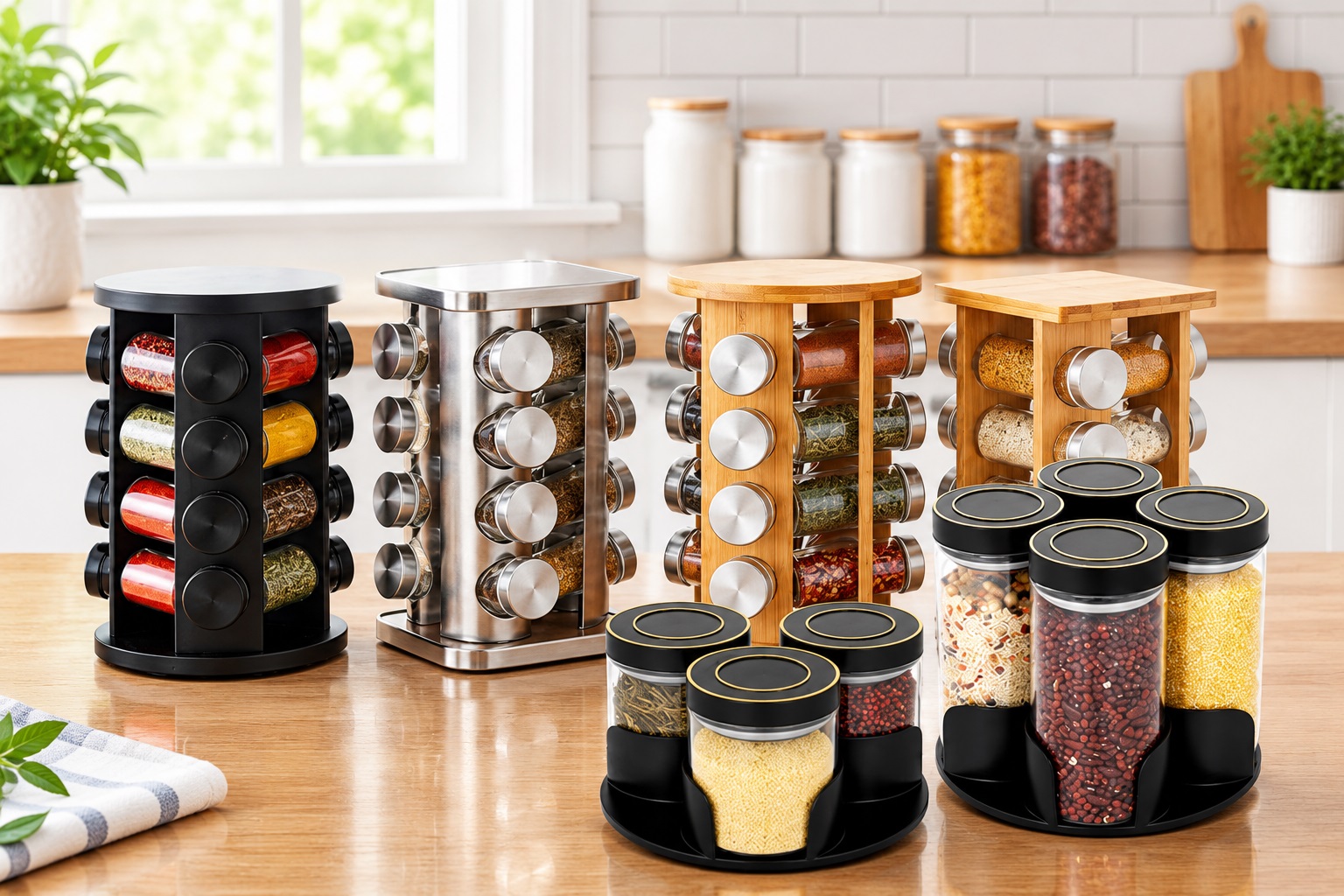 Storage Bottles Set