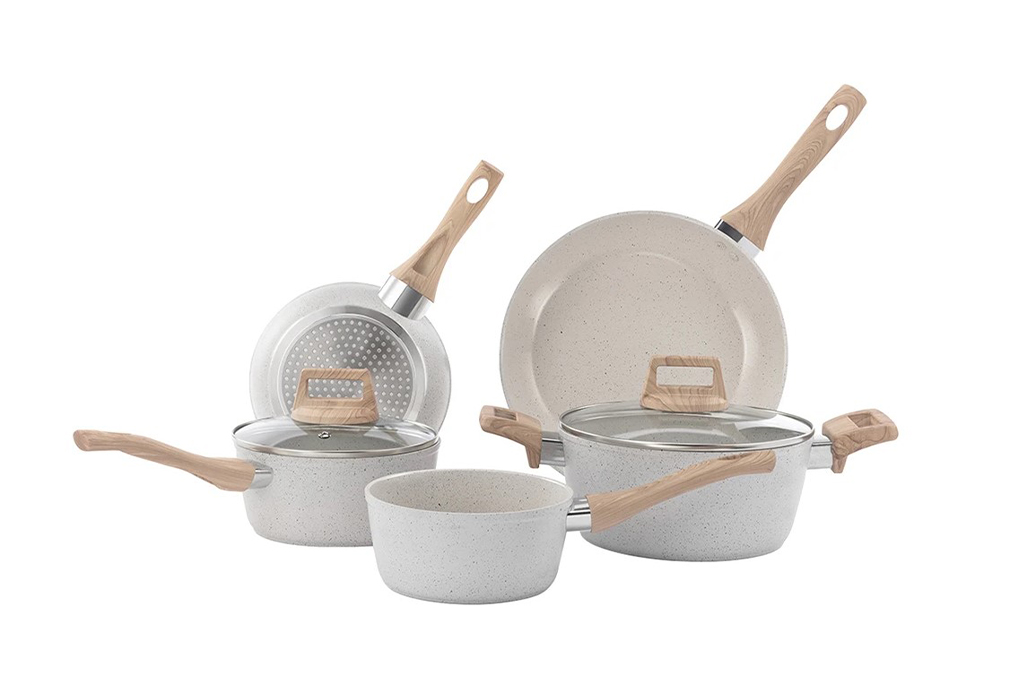 Speckled Nonstick Cookware (Ceramic, marble, granite-coated)